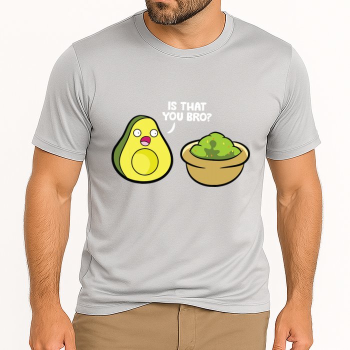 Avocado Guacamole Is That You Bro Funny Avocado Cooling Performance Crew T-Shirt