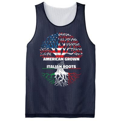 American Grown Italian Roots Half America Italy Usa Us Flag Mesh Reversible Basketball Jersey Tank