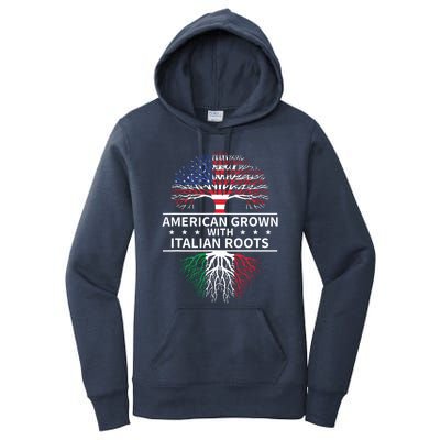 American Grown Italian Roots Shirts Italy Women's Pullover Hoodie