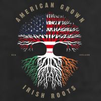 American Grown Irish Roots Ireland Flag TShirt TShirt 11oz C Handle Ceramic Mug