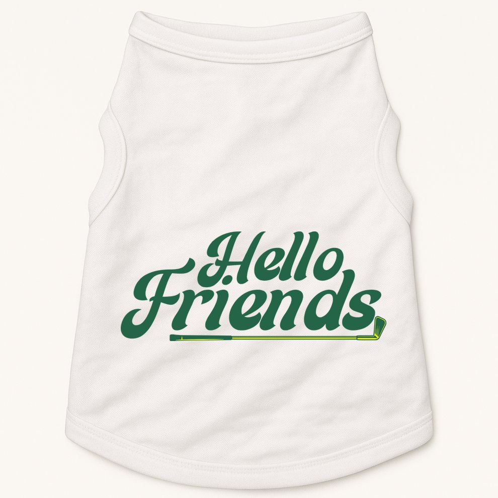 Augusta Georgia Inspired Crewneck Masters Golfmasters Golf Doggie Tank