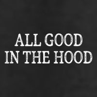 All Good In The Hood Vintage Style Golf Towel