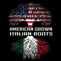 American Grown Italian Roots Italy Flag Proud Impact Tech Backpack