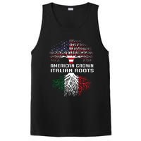 American Grown Italian Roots Italy Flag Proud PosiCharge Competitor Tank