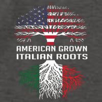 American Grown Italian Roots Italy Flag Proud Vector Backpack