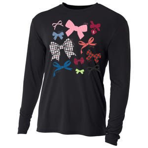 American Girl Iconic Hair Bows Cooling Performance Long Sleeve Crew