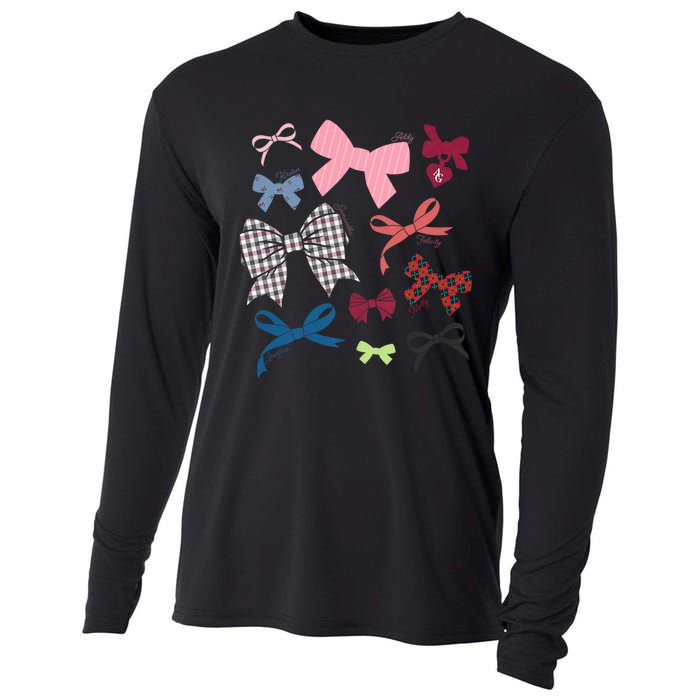 American Girl Iconic Hair Bows Cooling Performance Long Sleeve Crew