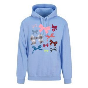 American Girl Iconic Hair Bows Unisex Surf Hoodie