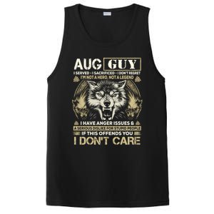 August Guy I Served I Sacrificed I Don't Regret Gift PosiCharge Competitor Tank