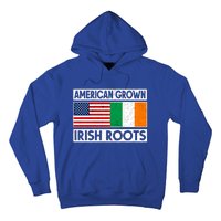 American Grown Irish Roots St Patricks Day Irish American Gift Hoodie