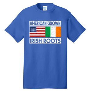 American Grown Irish Roots St Patricks Day Irish American Gift Tall T-Shirt