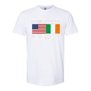 American Grown Irish Roots St Patricks Day Irish American Gift Softstyle CVC T-Shirt