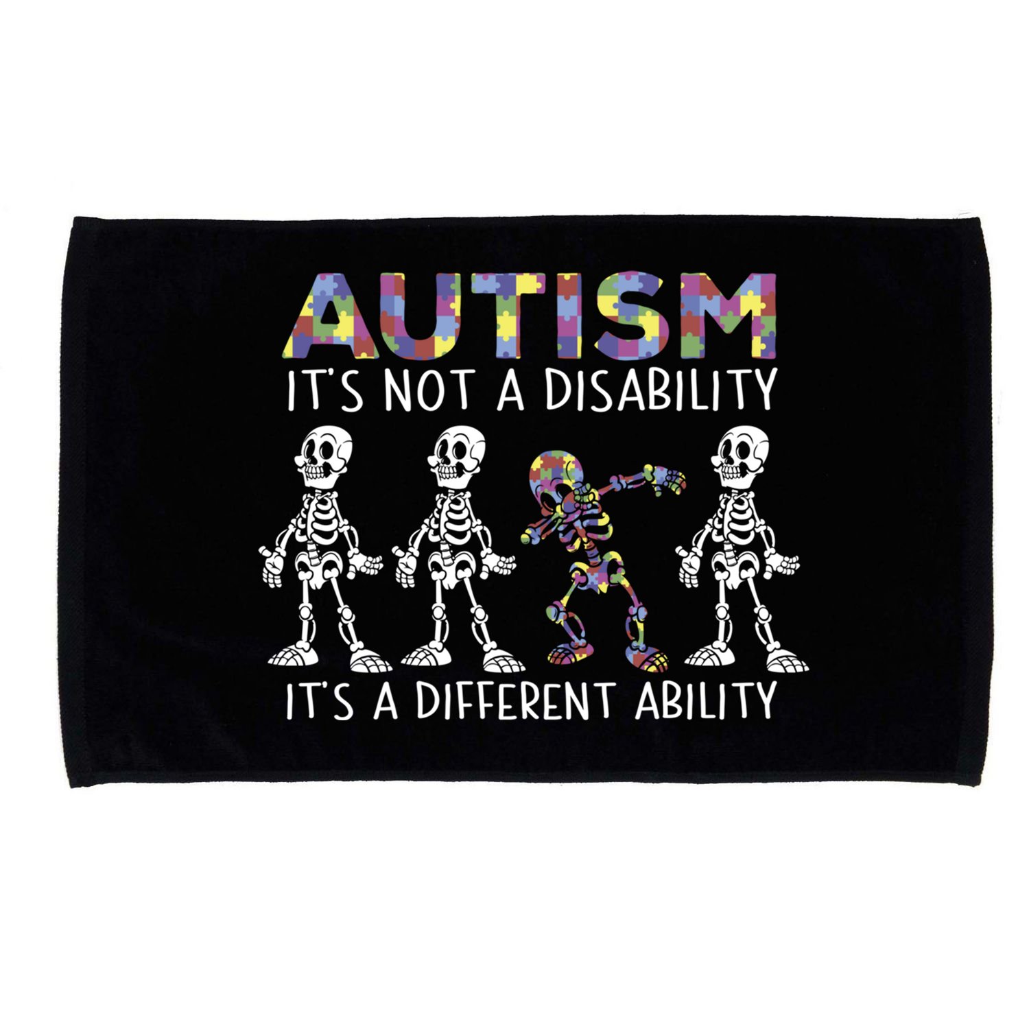Autism Gift It's A Different Ability Gift Autism Awareness Cool Gift Microfiber Hand Towel