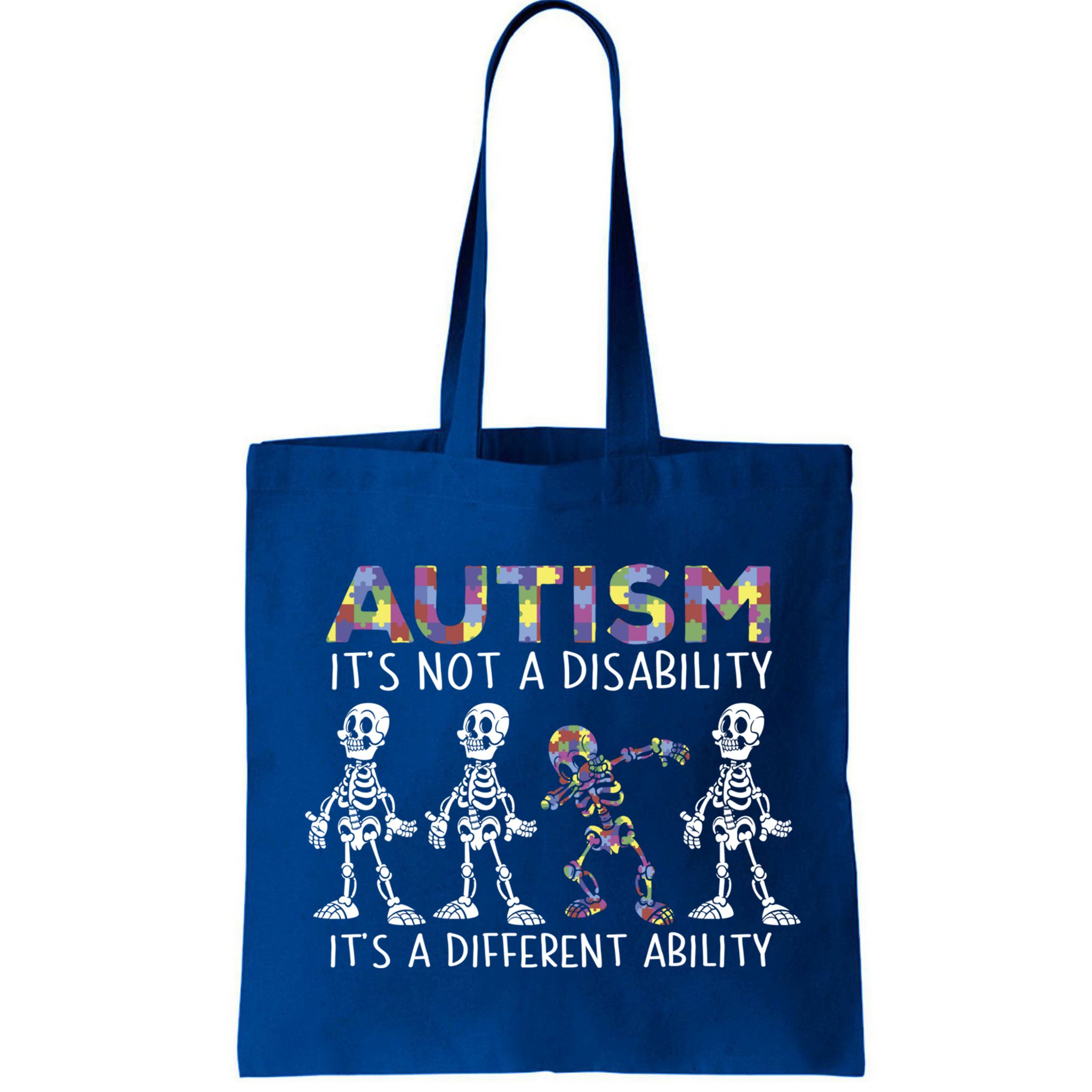 Autism Gift It's A Different Ability Gift Autism Awareness Cool Gift Bag