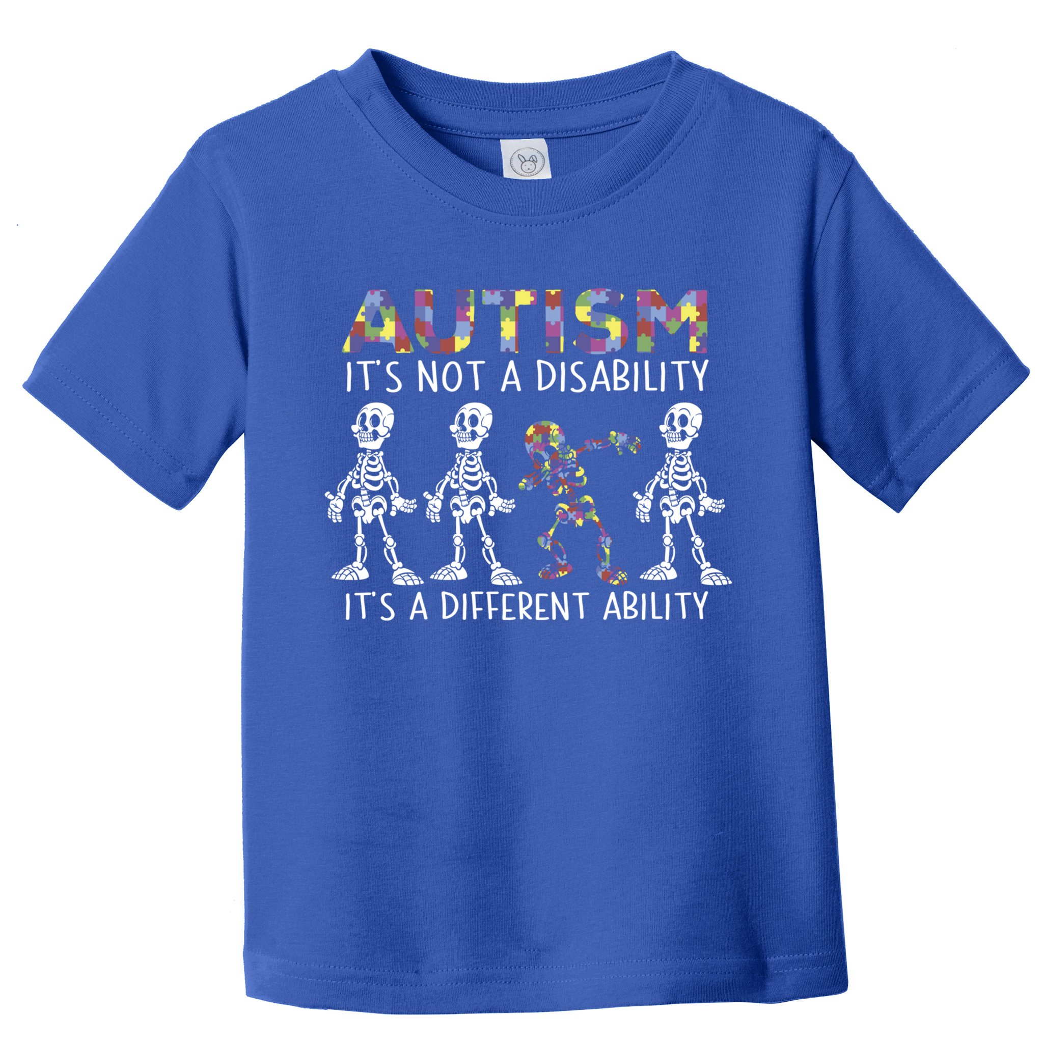 Autism Gift It's A Different Ability Gift Autism Awareness Cool Gift Toddler T-Shirt