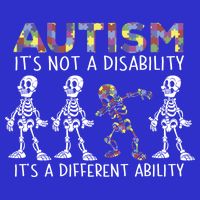 Autism Gift It's A Different Ability Gift Autism Awareness Cool Gift Toddler T-Shirt