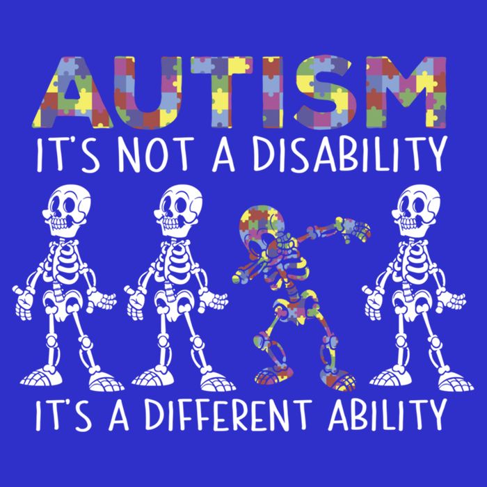 Autism Gift It's A Different Ability Gift Autism Awareness Cool Gift Toddler T-Shirt