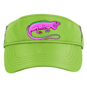 American Green Iguana Lizard Adult Drive Performance Visor