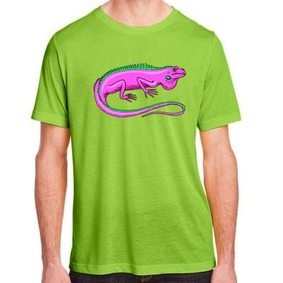 American Green Iguana Lizard Adult ChromaSoft Performance T-Shirt