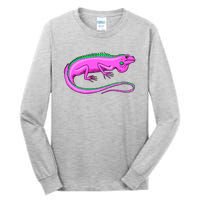 American Green Iguana Lizard Tall Long Sleeve T-Shirt