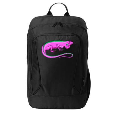 American Green Iguana Lizard City Backpack