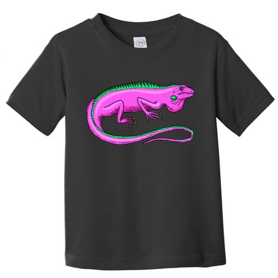 American Green Iguana Lizard Toddler T-Shirt