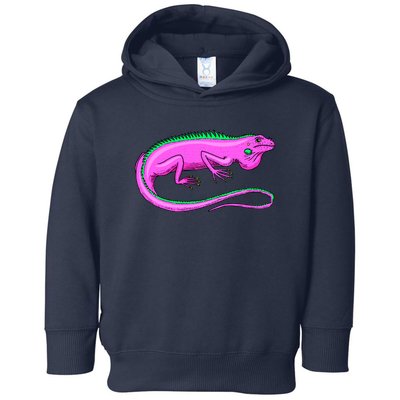 American Green Iguana Lizard Toddler Hoodie