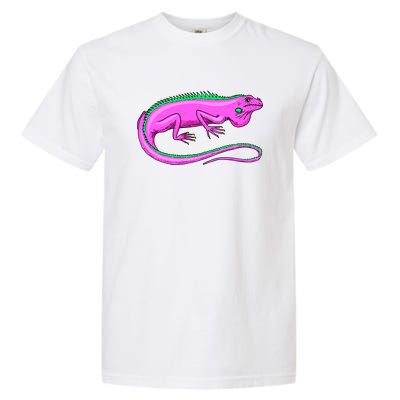 American Green Iguana Lizard Garment-Dyed Heavyweight T-Shirt