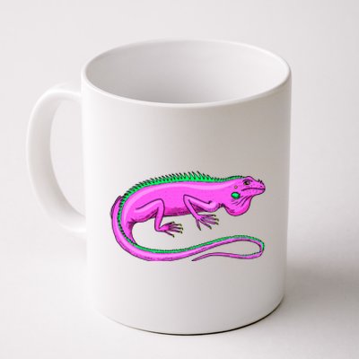 American Green Iguana Lizard Coffee Mug