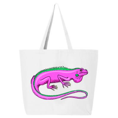 American Green Iguana Lizard 25L Jumbo Tote