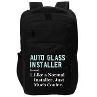 Auto Glass Installer Application Day Glass Installation Impact Tech Backpack