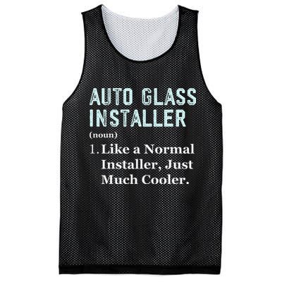Auto Glass Installer Application Day Glass Installation Mesh Reversible Basketball Jersey Tank