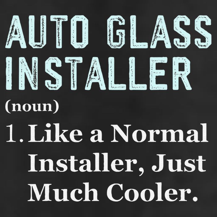 Auto Glass Installer Application Day Glass Installation Hat