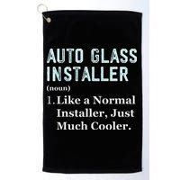 Auto Glass Installer Application Day Glass Installation Golf Towel