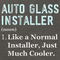 Auto Glass Installer Application Day Glass Installation Cotton Canvas Backpack