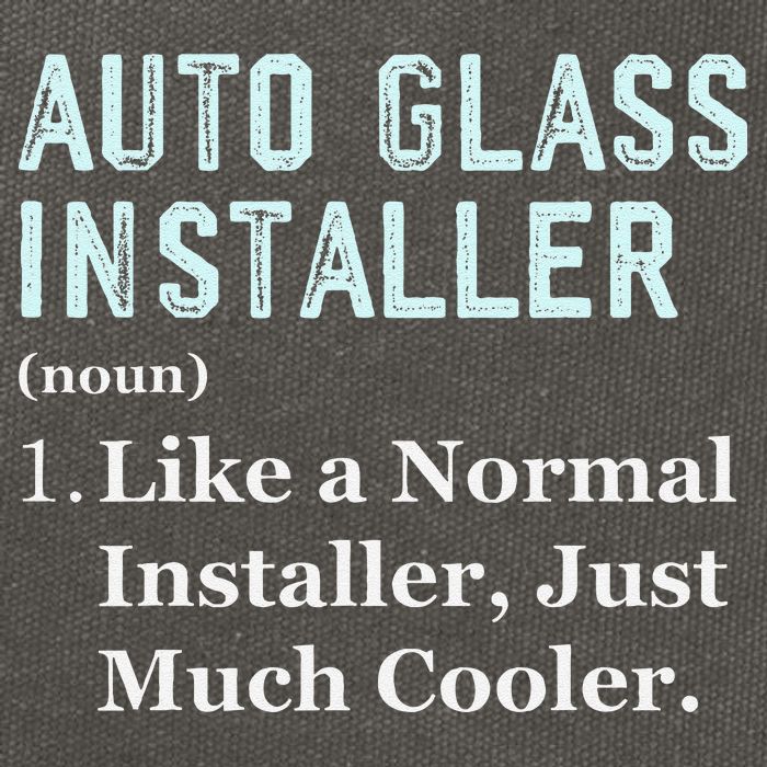 Auto Glass Installer Application Day Glass Installation Cotton Canvas Backpack