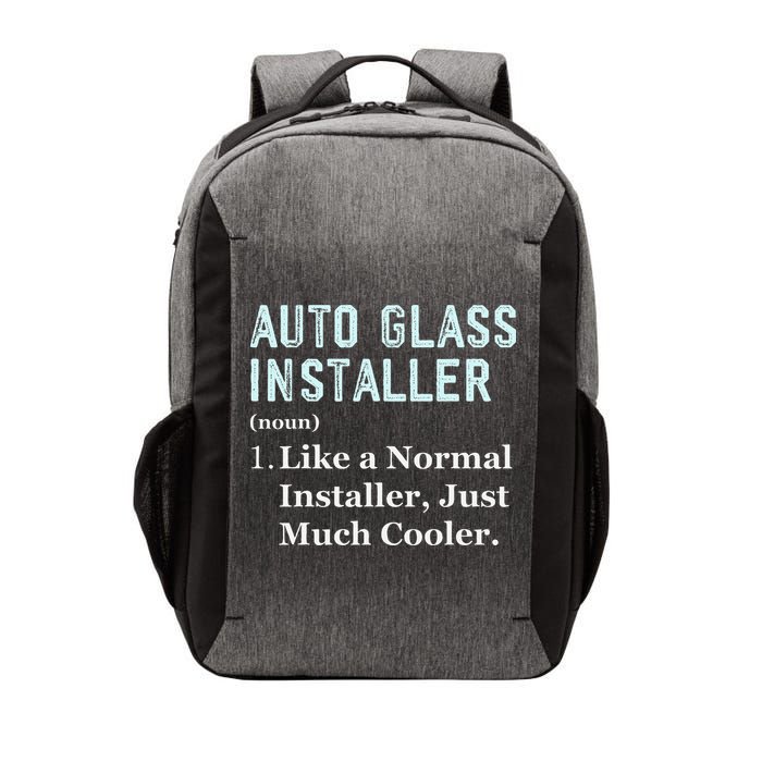 Auto Glass Installer Application Day Glass Installation Vector Backpack