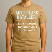 Auto Glass Installer Application Day Glass Installation T-Shirt