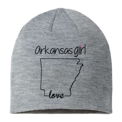 Arkansas Girl I Love Arkansas Home Cute Arkansas Sustainable Beanie