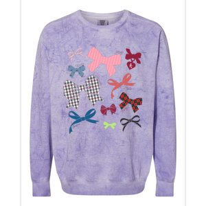 American Girl Iconic Hair Bows Colorblast Crewneck Sweatshirt