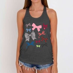 American Girl Iconic Hair Bows Women's Knotted Racerback Tank