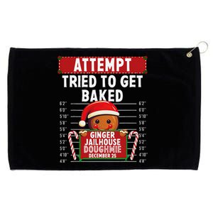 Attempt Ginger Jailhouse Christmas Xmas Gingerbread Holiday Grommeted Golf Towel