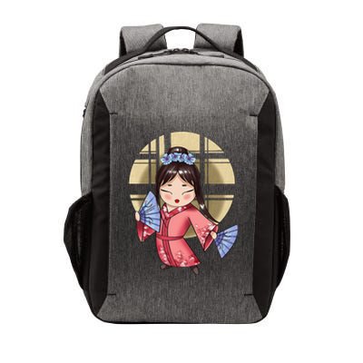 Anime Geisha Japanese Art Japan Woman Geisha Vector Backpack