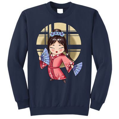 Anime Geisha Japanese Art Japan Woman Geisha Sweatshirt