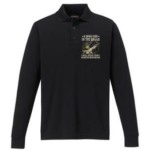 A Good Kick In Balls Will Solve Your Gender Confusion Performance Long Sleeve Polo