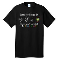 Autistic Gifts K.i.d.s m.e.n Wo Colorful Autism Awareness Tall T-Shirt