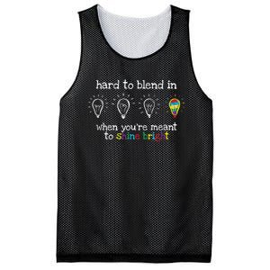 Autistic Gifts K.i.d.s m.e.n Wo Colorful Autism Awareness Mesh Reversible Basketball Jersey Tank