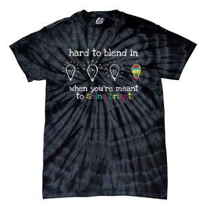 Autistic Gifts K.i.d.s m.e.n Wo Colorful Autism Awareness Tie-Dye T-Shirt