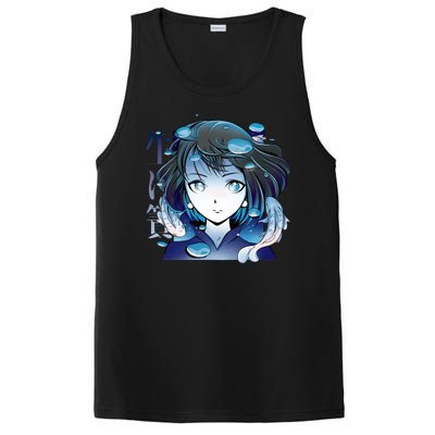 Anime Girl Koi Fishes Japanese PosiCharge Competitor Tank