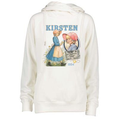 American Girl Kirsten Larson 1854 Womens Funnel Neck Pullover Hood